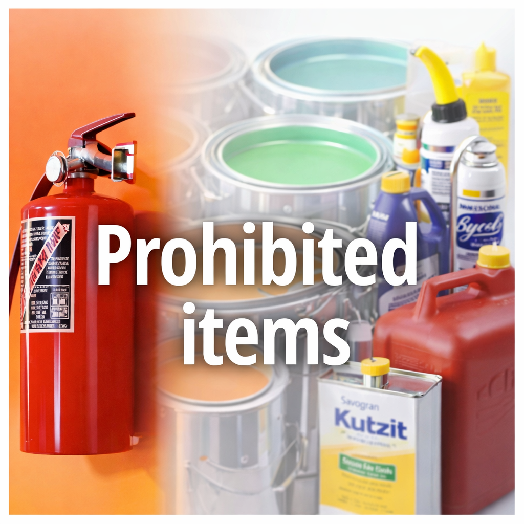 PROHIBITED ITEMS